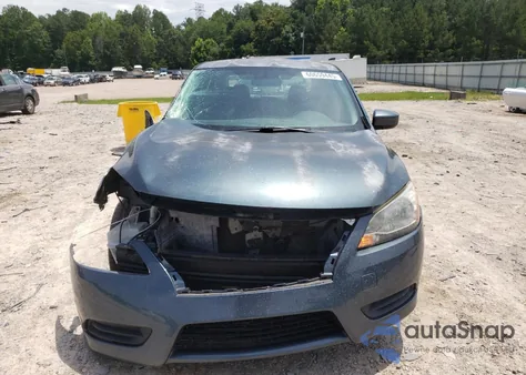 2014 Nissan Sentra S z USA, uszkodzony, nr VIN 3N1AB7AP7EY210775